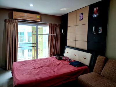 ขายคอนโด : คอนโด The Metro Park เฟส 1 แบบ 30.5 ตร.ม. ชั้น 4 ห้องสวย เจ้าของดูแลอย่างดี