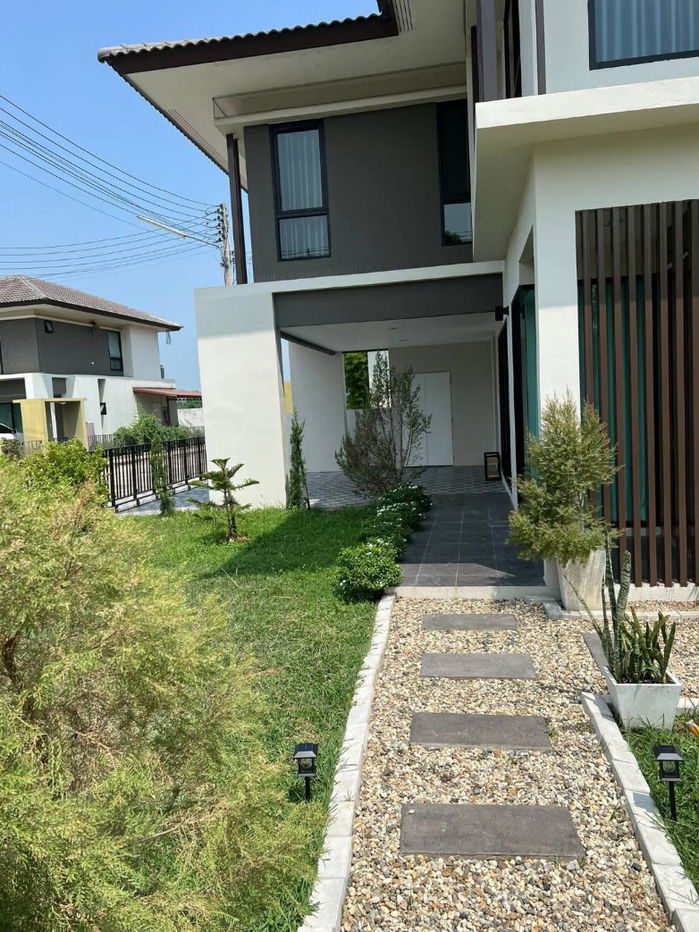 รูป ขายบ้านเดี่ยว 2 ชั้น โครงการ เพลินจิต คอลลิน่า เชียงใหม่ ใกล้คลับเฮาส์ และทางเข้าออกโครงการ T.0946511456 - รูปที่ 3/23