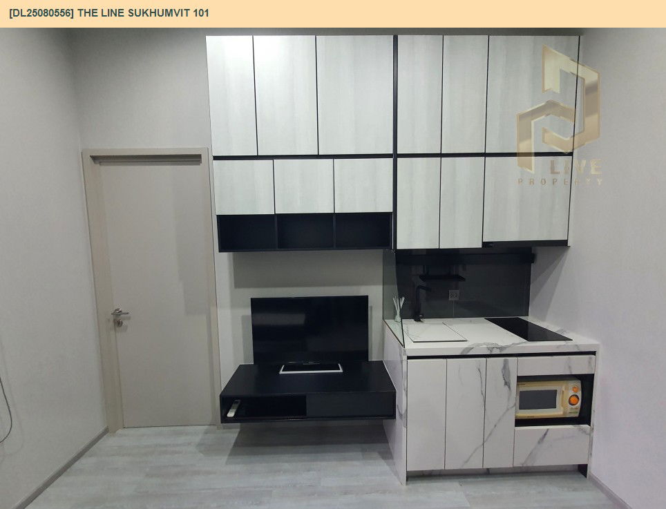 picture DL25080556 Condo for rent, THE LINE Sukhumvit 101 near BTS Punnawithi, ready to move in, call urgently 0656133286 LineID @534wlwof - 8/18