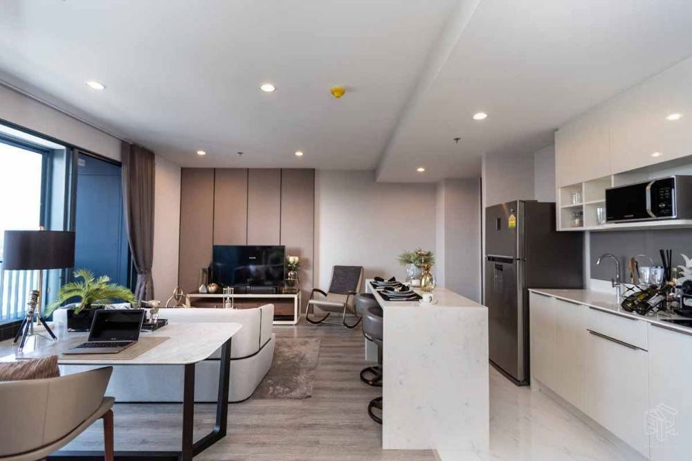 รูป ให้เช่าคอนโดหรู 2 ห้องนอน Ideo Mobi Sukhumvit 66 | ติด BTS อุดมสุข เพียง 50 เมตร! - รูปที่ 2/15