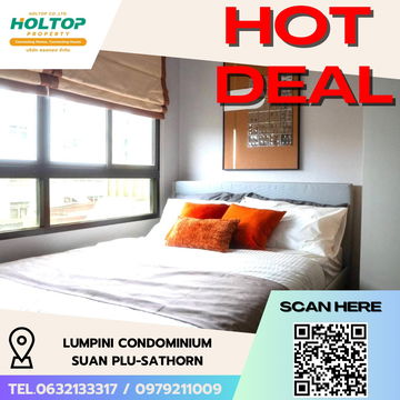 #R5777 🎉 180868 ให้เช่าคอนโด Lumpini Condominium Suan Plu-Sathorn