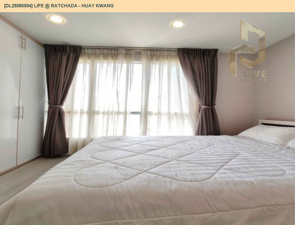 picture DL25080554 Condo for rent, Life @ Ratchada - Huay Kwang near MRT ห้วยขวาง, ready to move in, call urgently 0656133286 LineID @655ebbvc - 8/16