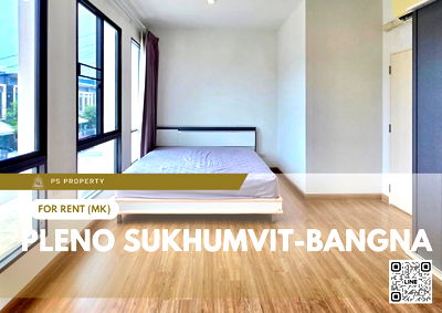 Townhouses for rent Samut Prakarn : Townhouse for rent 🔥 Pleno Sukhumvit-Bangna 🔥 3 bedrooms, 2 bathrooms, fully furnished and equipped with appliances.