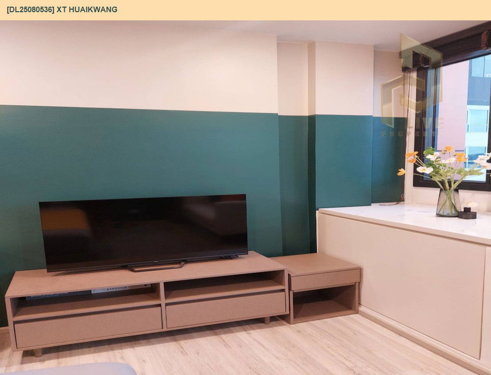 picture DL25080536 Condo for rent, XT HUAIKWANG near MRT ห้วยขวาง, ready to move in, call urgently 0656133286 LineID @534wlwof - 6/16