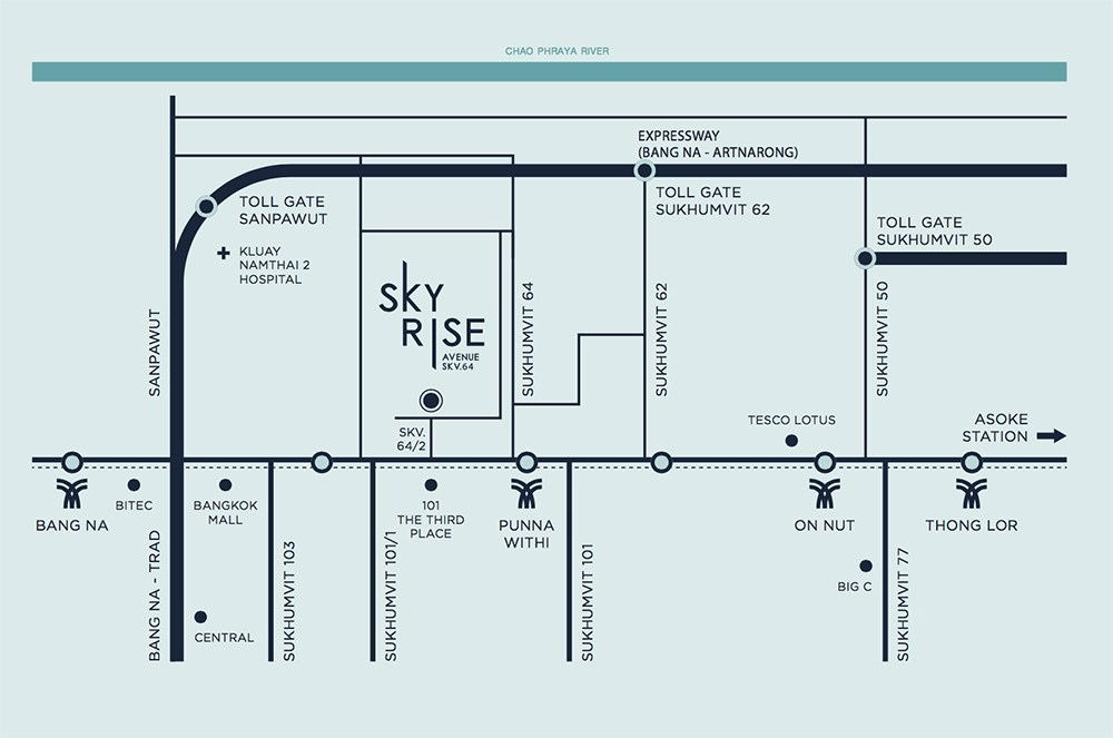 รูป คอนโดเช่า Sky Rise Avenue สุขุมวิท 64 🎉 ห้องใหม่มือ 1 🎉 ราคาเช่า 15,000 บาท/เดือน ห้อง 1 bed ขนาด 28 ตร.ม. แต่งครบพร้อมอยู่ - รูปที่ 2/11