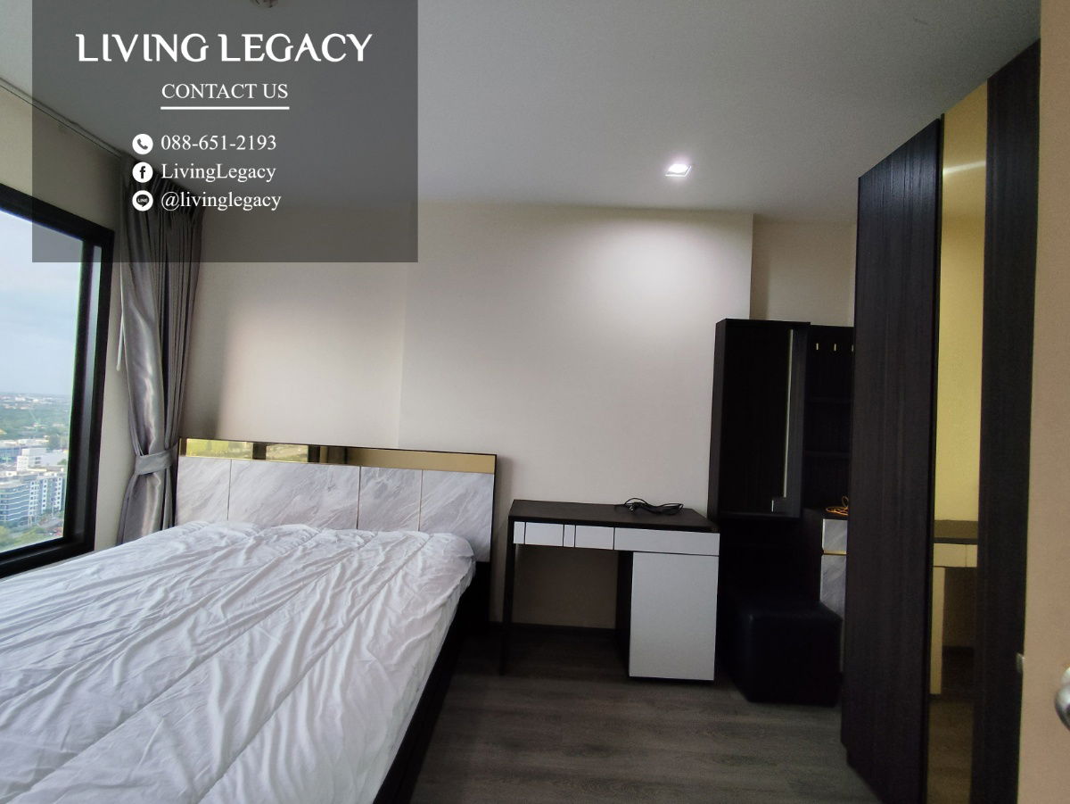 picture LTPO33YB Condo For Rent Rich Park @ Triple Station 35 Sq.M. Floor 25 line id : @livinglegacy - 4/16