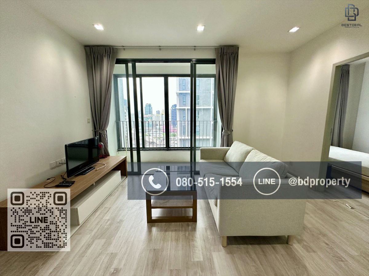 picture BESTDEAL FOR RENT CONDO“Ideo Mobi Rama 9” 2 bedroom Rental 24,000 THB /monthNear Phraram Kao 9 MRT Station 80 meters - 2/12