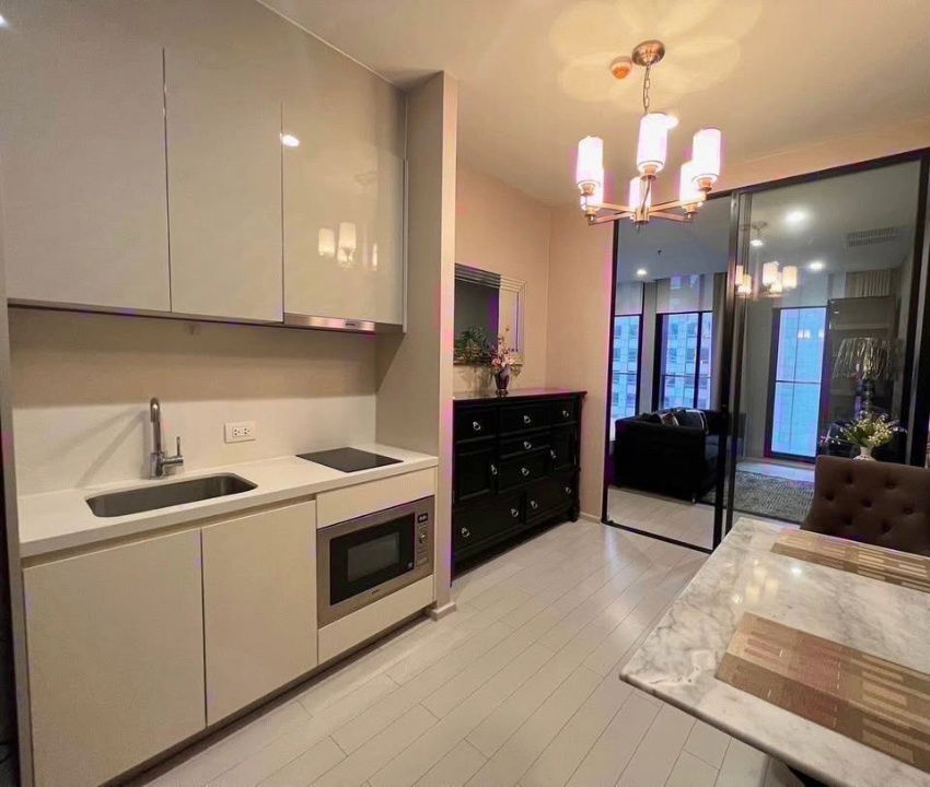 picture TA6096📲Line ID @556ryccg 🚉1 Bedroom 45 sqm Floor14 Noble Ploenchit Fully furnished near BTS Ploenchit & Central Embassy - 4/13