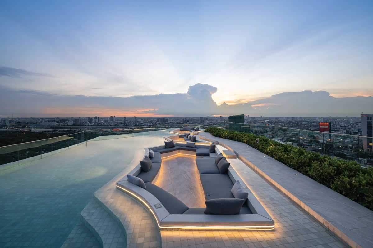 รูป 🏙 Life Ladprao Valley ชั้น 43 สูงที่สุดในโครงการ! วิวสวนรถไฟ–จตุจักร 🌳 - รูปที่ 16/23