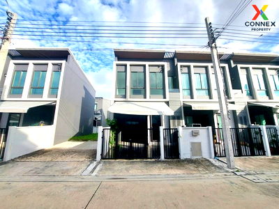 Townhouses for sale Thung Khru : For Sale Townhouse/Townhome  , Pleno Suksawat 70 , corner unit , wide frontage , Thung Khu , Thung Khu , Bangkok , CX-122279 ✅ Live chat with us ADD LINE @connexproperty ✅ 