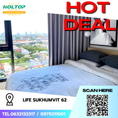 Condos for sale : 🔥Owner Post 3.3M🔥 Life Sukhumvit 62