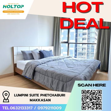 #R5785  🎉 180868 Condo for rent  Lumpini Suite Phetchaburi - Makkasan