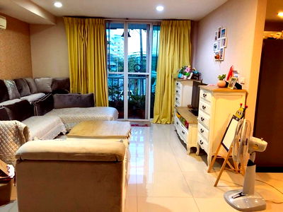 เช่าคอนโด เทสโก้โลตัส พัฒนาการ : ให้เช่า คอนโด Elite Residence ซอยศรีนครินทร์ 5 ห้องแบบ Duplex 127.41 ตร.ม พร้อมอยู่ ใกล้รถไฟฟ้าสถานีศรีกรีฑา
