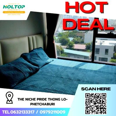 Condos for rent : #Z1960💥170868🔥 Condo for rent: The Niche Pride Thonglor-Phetchaburi