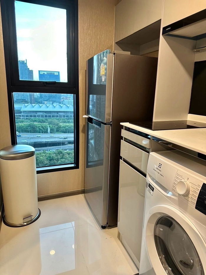 picture *** Condo for rent : KnighsBridge Space Rama9 2 Bedrooms Nice decorated Duplex Built in furniture near MRT Rama9 *** - 25/36