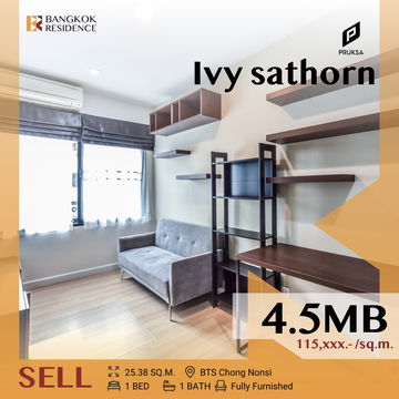 🔥The Privilege of Luxury in an Economic Hub Location 🔥 Ivy Sathorn 10 near BTS CHONG NONSI