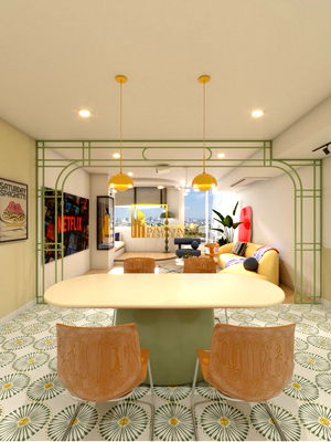 ขายคอนโด : Supalai Place | Quirky 2 Bed Condo For Sale in Phrom Phong - BR4290CD