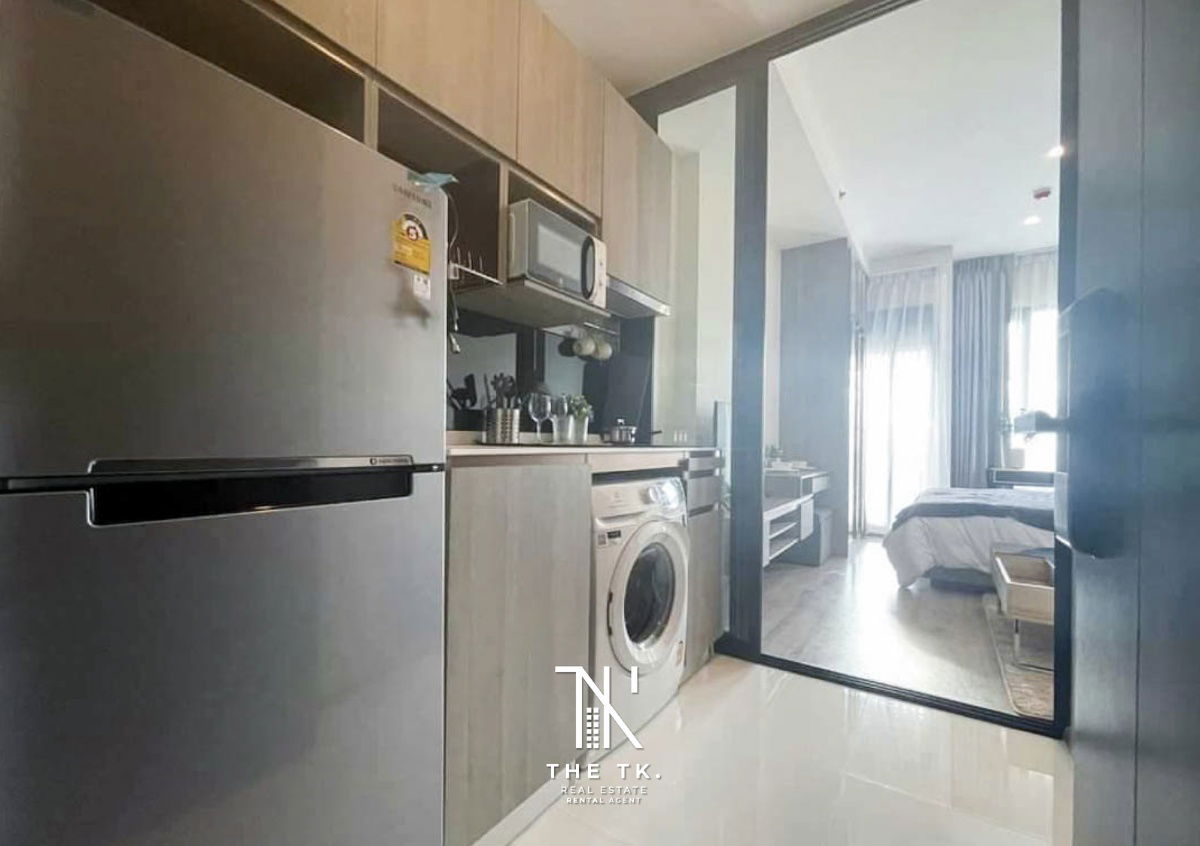 รูป ให้เช่าด่วน/ราคาดีที่สุด คอนโด Knightsbridge Prime Onnut ขนาด 27 ตร.ม. Studio / ครัวปิด ใกล้ BTS อ่อนนุช | ติดต่อคุณทีเค Line ID @637ilhsj - รูปที่ 7/13