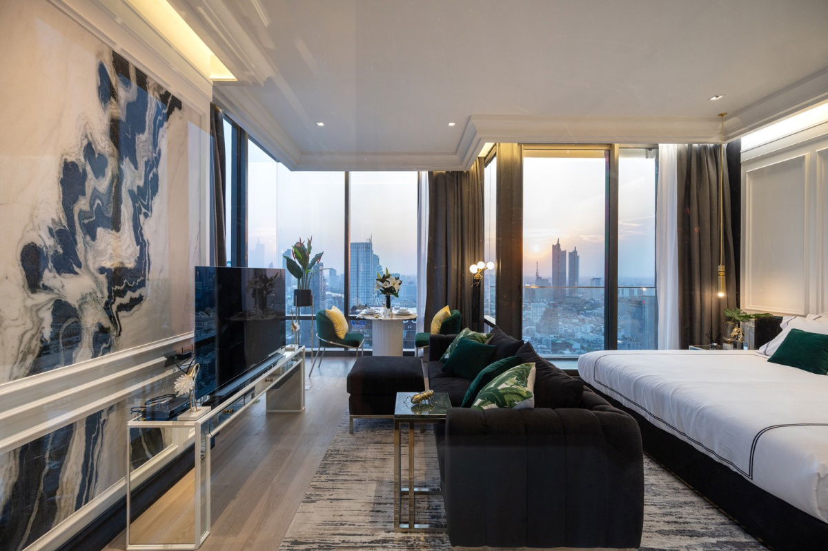 picture For Rent - ASHTON Silom , Super Luxury 1 bedroom 1 bathroom - 4/16
