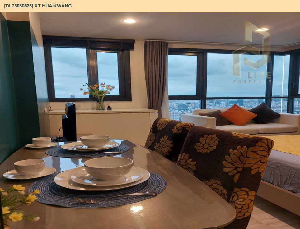picture DL25080536 Condo for rent, XT HUAIKWANG near MRT ห้วยขวาง, ready to move in, call urgently 0656133286 LineID @534wlwof - 14/16