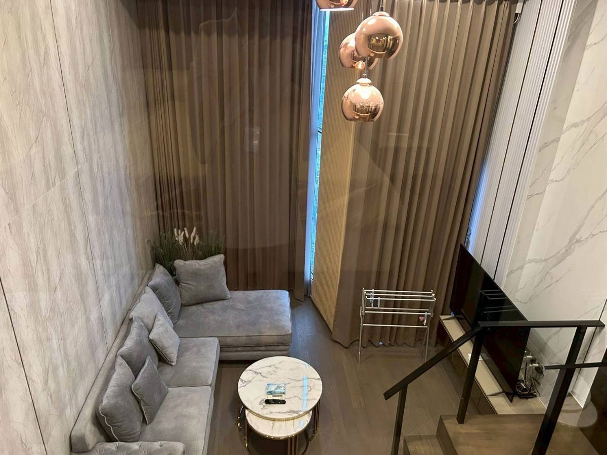 picture Park origin Ratchathewi Duplex type the best complete room - 14/16