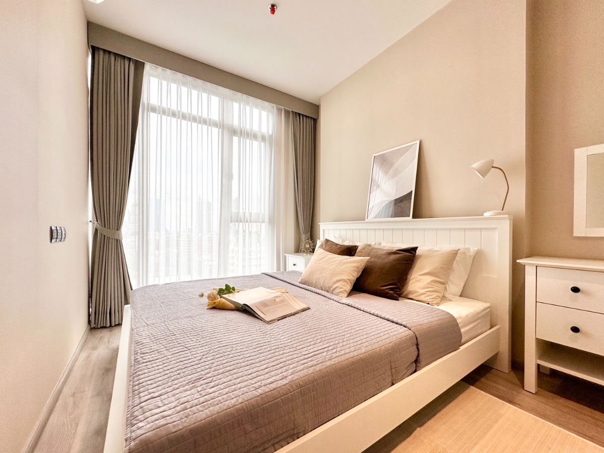 picture NEW Rhythm Ekkamai Estate 1-BR Condo for Rent - Free shuttle to BTS Ekkamai Thong Lor - 2/28