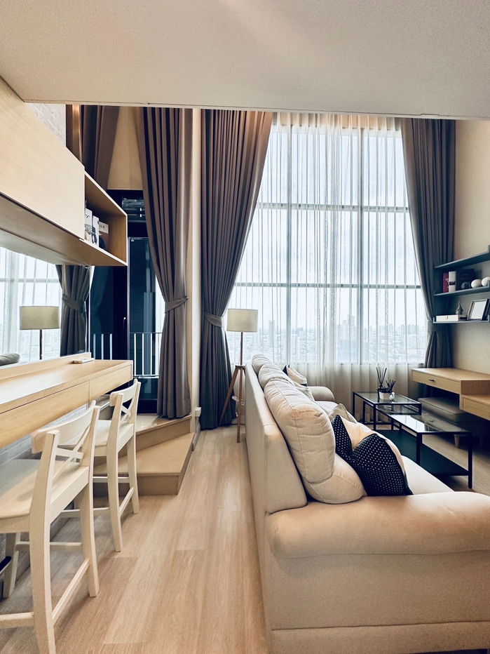 รูป OMG2684  < ว่าง 18 ส.ค. 68 >  ห้อง Lofts สวย 1 ห้องนอน - ให้เช่า  [ ไนท์บริดจ์ไพร์ม สาทร ] - รูปที่ 5/10