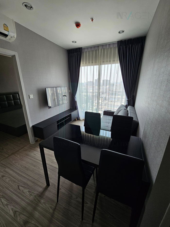 picture 🚩 For Rent Condo THE TREE HUA MAK INTERCHANGE Building C, Floor 18,2 bed room, Room size 42.00 sqm - 5/8