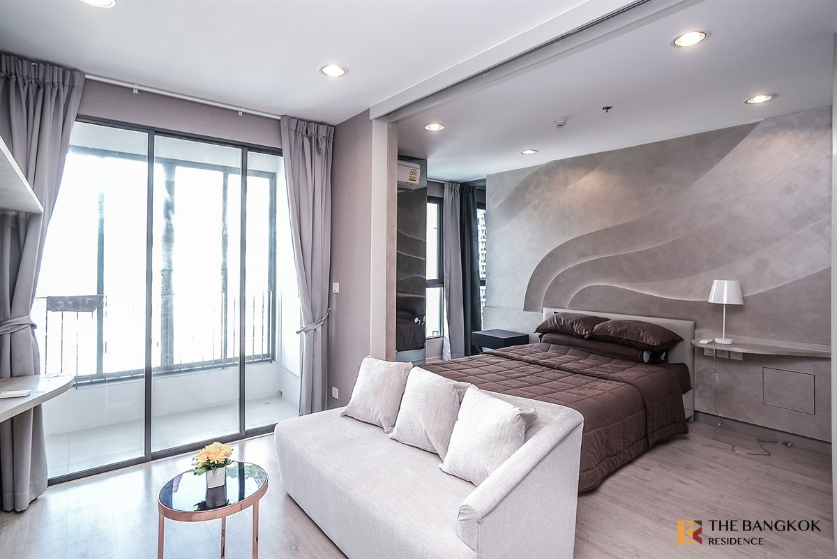picture Available Rent Modern Style Ideo Q Rachathewi 1B1B 34 sqm. 20K/Month Only CallAumi0658209572 - 1/6