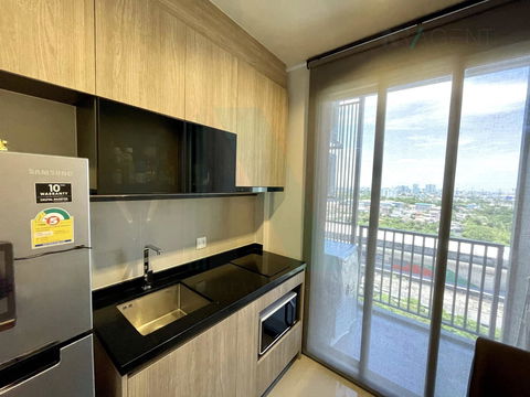 🎉 For Rent Condo THE LINE WONGSAWANG Building 1, Floor 17,1 bed room, Room size 32 sqm