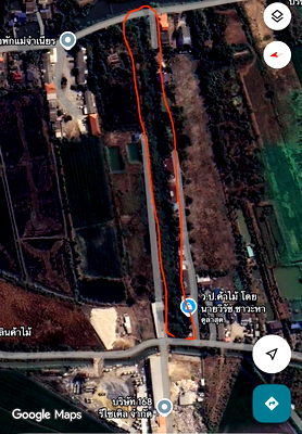 Land for sale Thap Khunchon 1 Road Pathum Thani : Urgent sale of land in Bang Pa-in, Ayutthaya, area 4 rai 45 square wa, price 2.5 million baht per rai.
