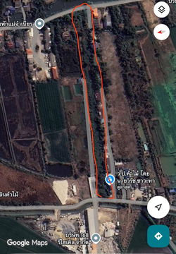 Urgent sale of land in Bang Pa-in, Ayutthaya, area 4 rai 45 square wa, price 2.5 million baht per rai.