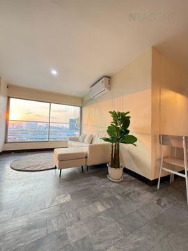 📌 For Rent Condo BAAN SUKHOTHAI RAMKHAMHAENG Building 2, Floor 10,2 bed room, Room size 60 sqm