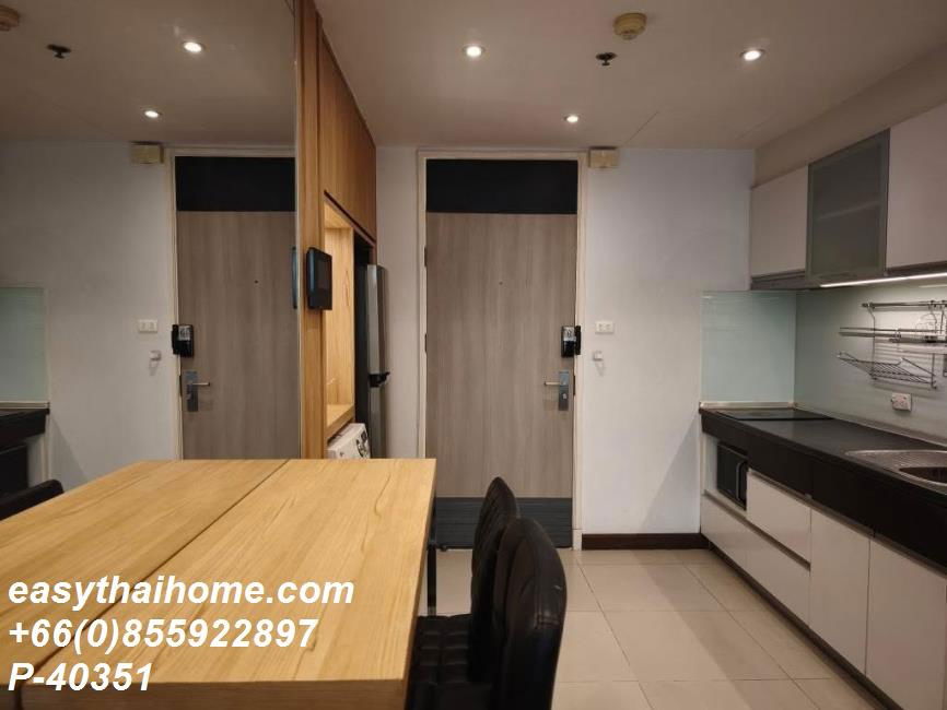 picture P-40351 Condo for rent Supalai Premier @ Asoke fully furnished (Confirm again when visit).  - 9/17