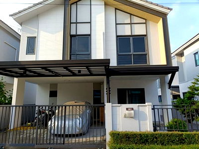 เช่าบ้านเดี่ยว ถนนกิ่งแก้ว : HU6704 บ้านเดี่ยวให้เช่า เซนส์ บางนา-สุวรรณภูมิ สมุทรปราการ
