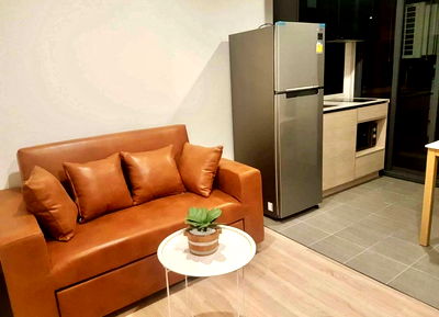 เช่าคอนโด เขตบางกะปิ : *** ให้เช่าคอนโด :  เดอะเบส การ์เด้น- พระราม9  1 ห้องนอน ชั้นสูง เฟอร์ครบ (The Base Garden -Rama9) ***