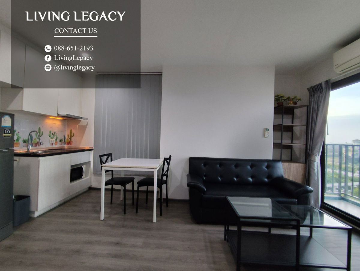 picture LTPO33YB Condo For Rent Rich Park @ Triple Station 35 Sq.M. Floor 25 line id : @livinglegacy - 5/16