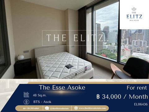 ✨ สัมผัสชีวิตหรูในเมือง The Esse Asoke ห้องพร้อมอยู่ ทำเลศูนย์กลางธุรกิจ ราคาโดนใจ 💯