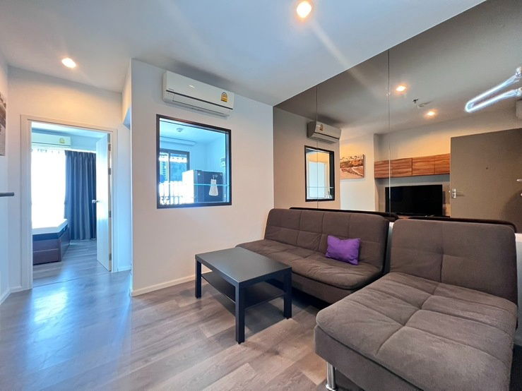 รูป 💥💥ให้เช่าห้องพร้อมอยู่!! The Stage Taopoon Interchange 1BED 33 ตร.ม.ชั้น 26 แต่งครบ ใกล้ SCG บางซื่อ/MRT เตาปูน สนใจ LINE: @atfirm💥💥 - รูปที่ 1/18