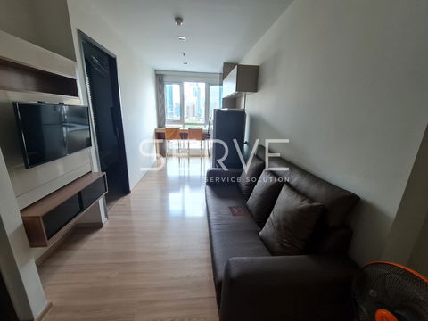 1 Bed 34.92 sq.m .Good Location BTS Saphan Taksin station 340 m. & Assumption(High School) at Rhythm Sathorn Condo / For Rent