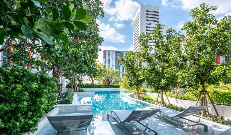 รูป ให้เช่าคอนโด TAKA HAUS Ekkamai ใกล้ BTS เอกมัย 45,500 บาท รหัสทรัพย์: RS1459 - รูปที่ 28/32