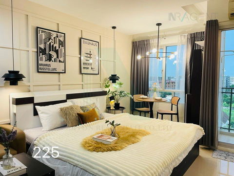 For Rent Condo IRIS AVENUE ONNUCH - SUVARNABHUMI Building 2, Floor 8,1 bed room, Room size 28 sqm