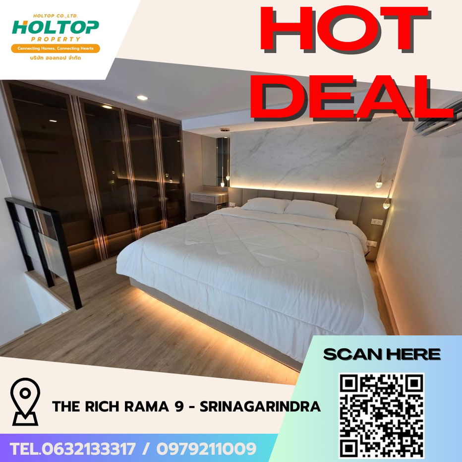 picture #R5771  🎉 180868 Condo for rent The Rich Rama 9 - Srinagarindra - 1/19