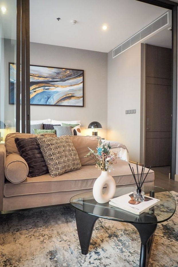 picture Condo for rent THE ESSE at SINGHA COMPLEX near MRT Phetchaburi 38,000 baht Property code: RS1471 - 3/15