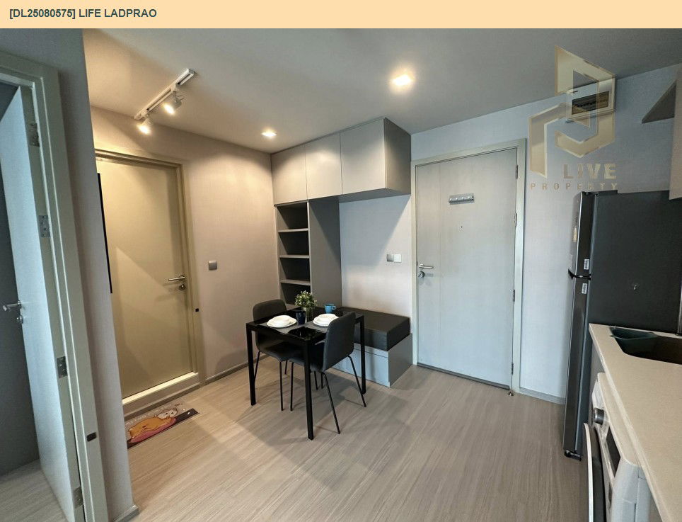 picture DL25080575 Condo for rent, Life Ladprao near BTS Ha Yaek Lat Phrao, ready to move in, call urgently 0656133286 LineID @534wlwof - 11/11