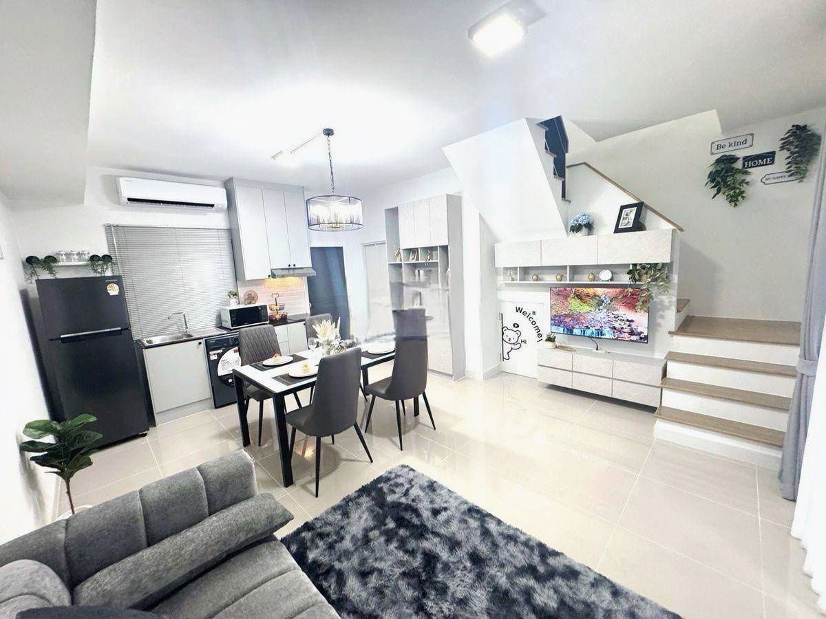 picture 😊👍 House for rent, ready to move in, Pleno Sukhumvit-Bangna 2, fully furnished house, special price. - 1/17