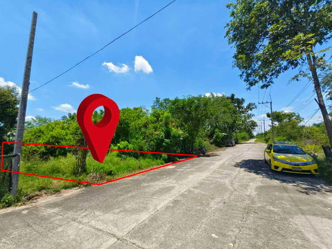 Urgent sale! 150 sq wah plot of land in Khlong 13, Pathum Thani. Land has been filled in. Pink urban planning area. Prime location