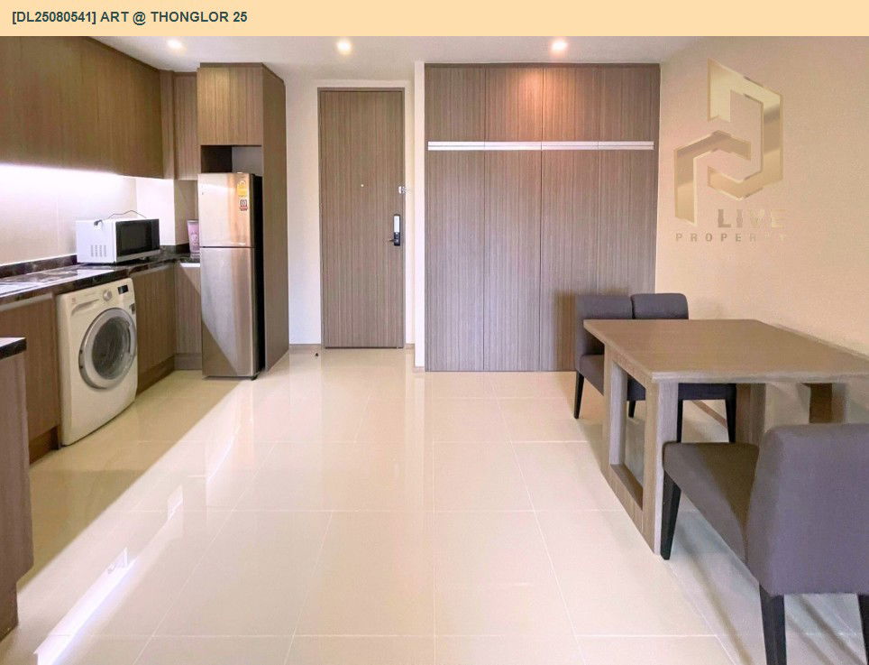 picture DL25080541 Condo for rent, Art @ Thonglor 25 near BTS Thong Lo, ready to move in, call urgently 0656133286 LineID @655ebbvc - 10/12