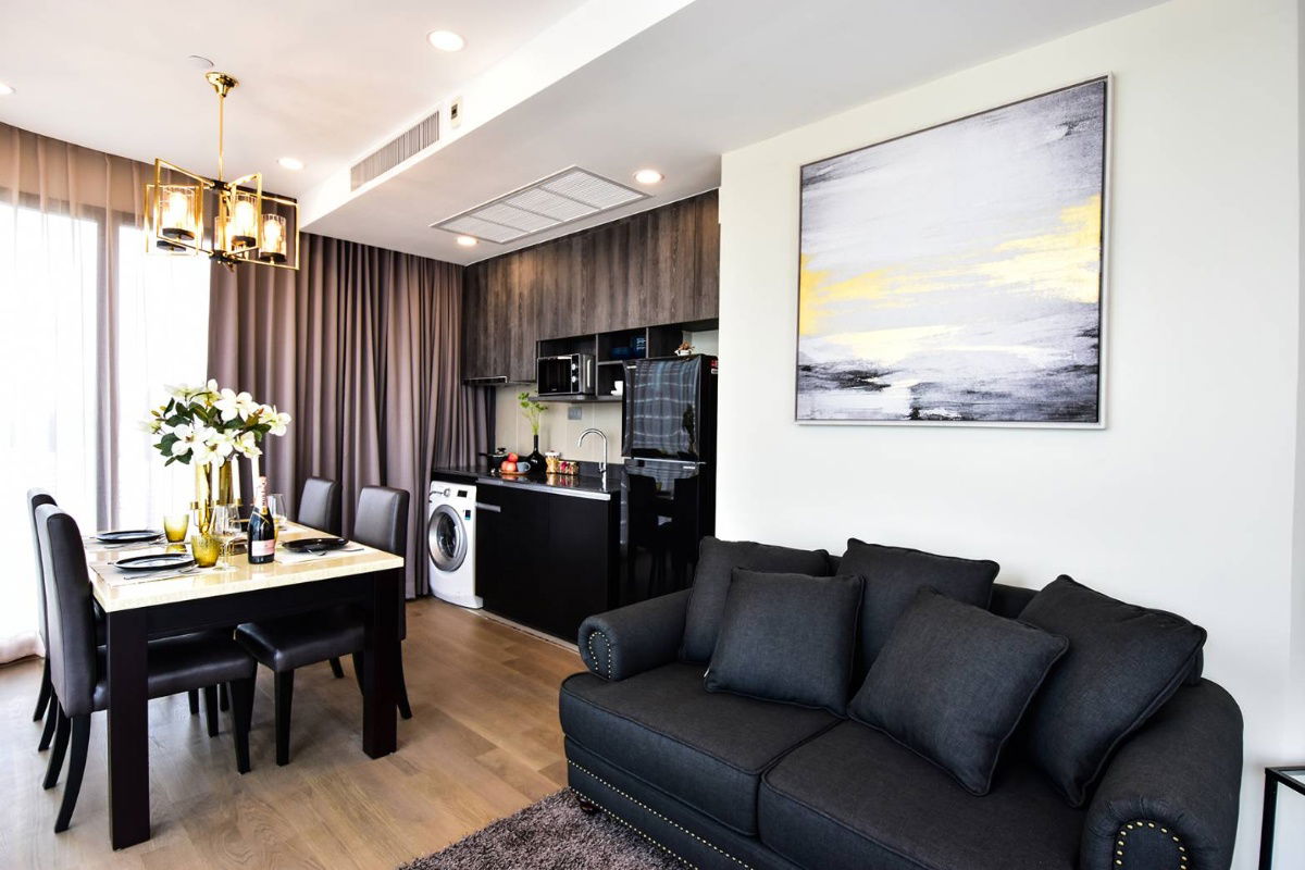 รูป For Rent Condo Ashton Chula - Silom fully furnished (S15-0090) - รูปที่ 3/12