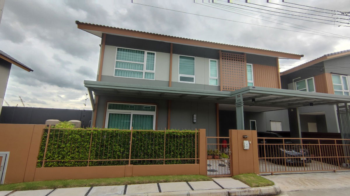 รูป ขายบ้านแฝดใหญ่ อณาสิริ วงแหวน ลำลูกกา แบบAKI 5.75 บิ้วอินพร้อมอยู่ - รูปที่ 1/12